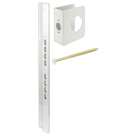 PRIME-LINE Mega-Jamb Reinforcing Kit for 2-3/4 in. Backset, For 1-3/4 in. Doors 1 Kit U 10895